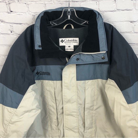 Columbia Colorblock Ski Snowboard Hooded Parka Jacket Sz XL - Picture 2 of 15